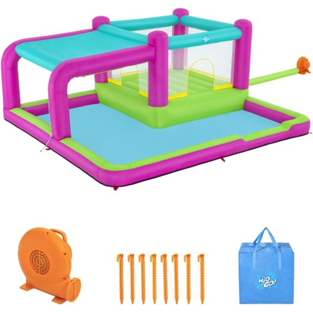Kids Outdoor Water Park - Bouncin' Bay Kids Iatable Mega Water
