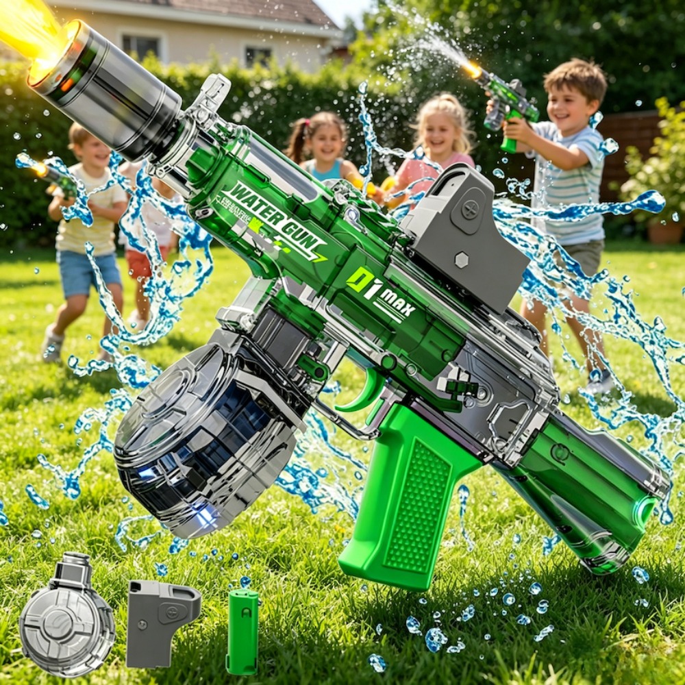 Kids Outdoor Yard Games - AK Electric Water Gun Toy High-Pressure