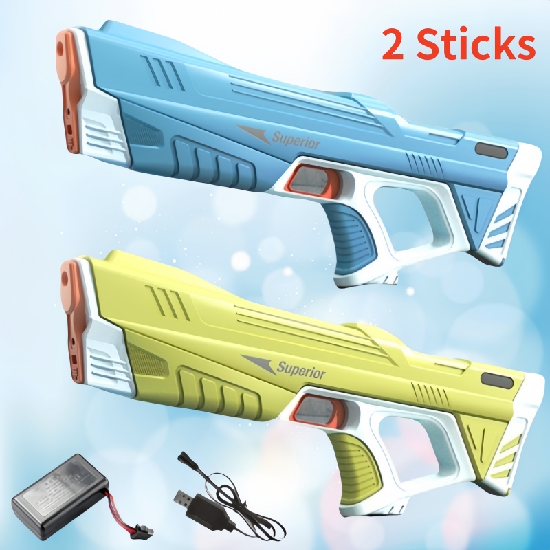 Kids Outdoor Yard Games - 2 Sticks Children Electric Water Gun