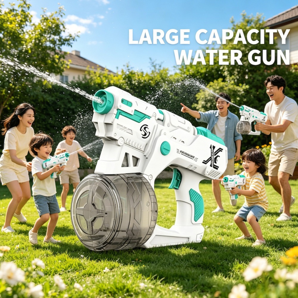 Kids Outdoor Yard Games - High Pressure Electric Water Gun Toy