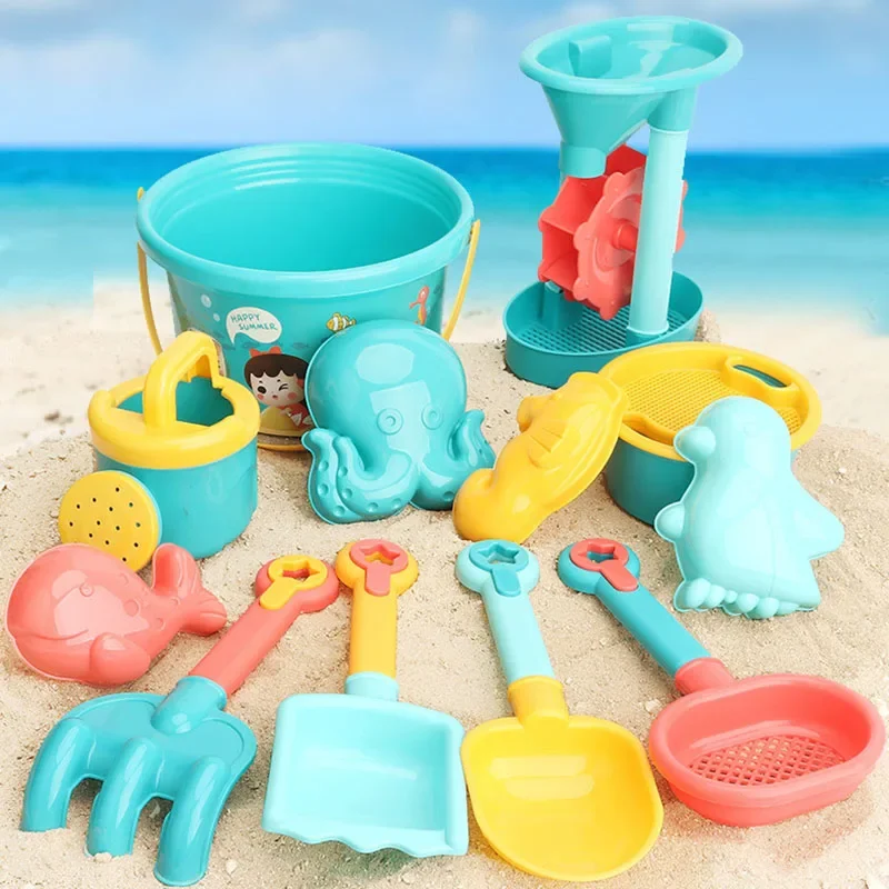 Kids Outdoor Yard Games - Children Sand Toys 18PCS Summer Beach