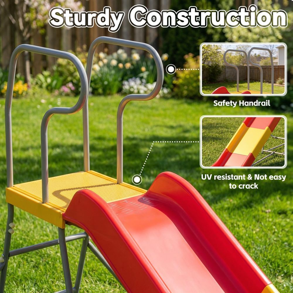 Outdoor Slide or Kids, 6.4T Ba - Kids Outdoor Lawn Equipment recensione e prezzo