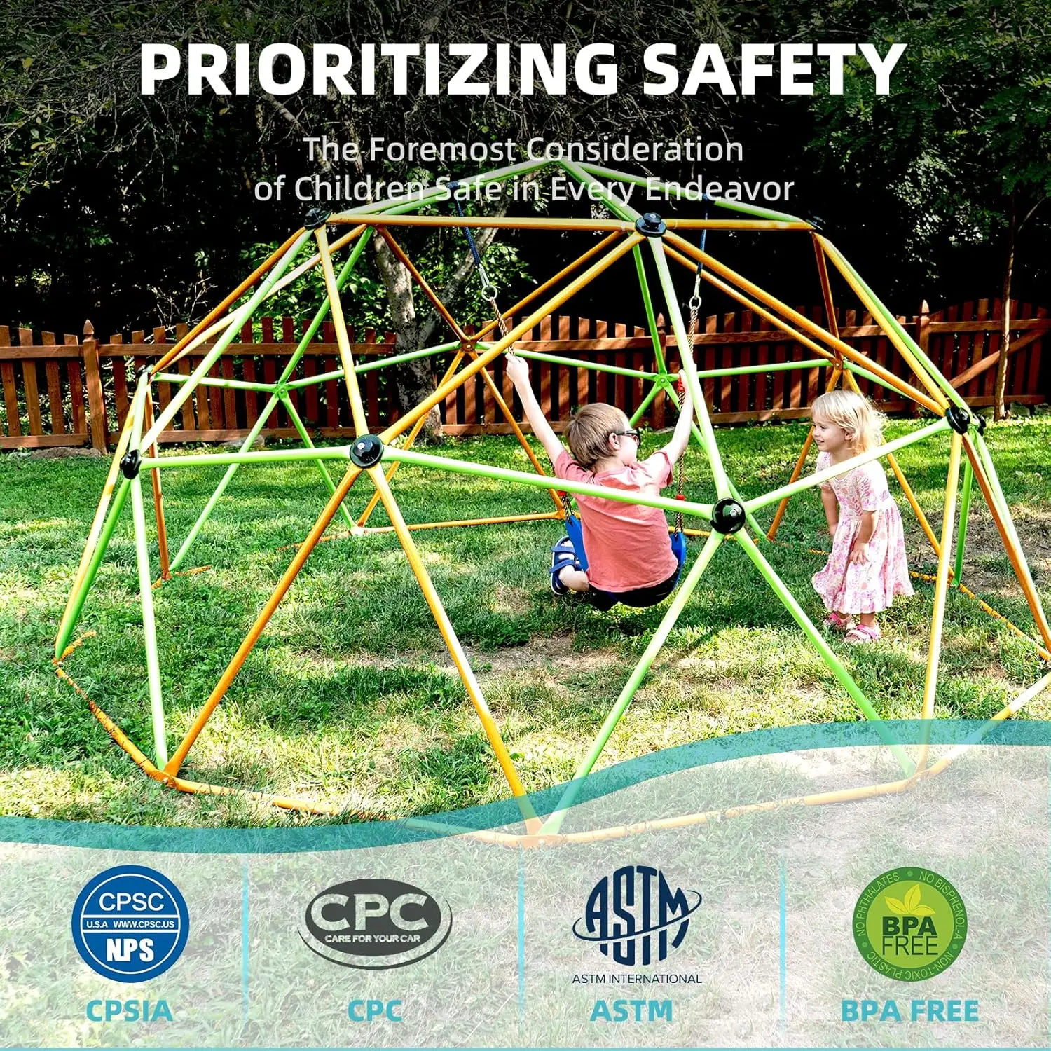 Climbing Dome, 10FT Jungle Gym - Kids Outdoor Jungle Gym recensione e prezzo