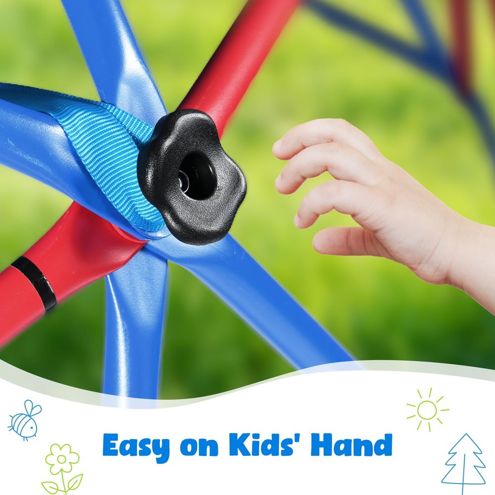 Climbing Dome with Climbing Ca - Kids Outdoor Jungle Gym recensione e prezzo