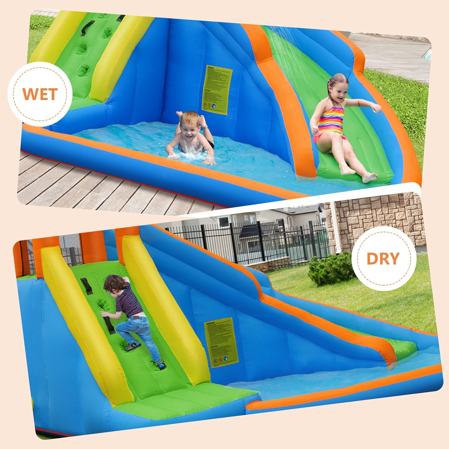 Giant Inflatable Water Park Bo - Kids Outdoor Water Park recensione e prezzo