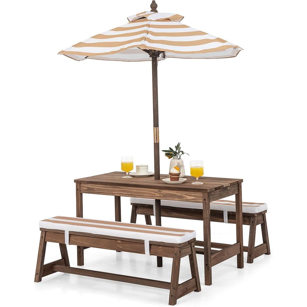 Kids Picnic Table, Outdoor Woo - Kids Outdoor Table recensione e prezzo