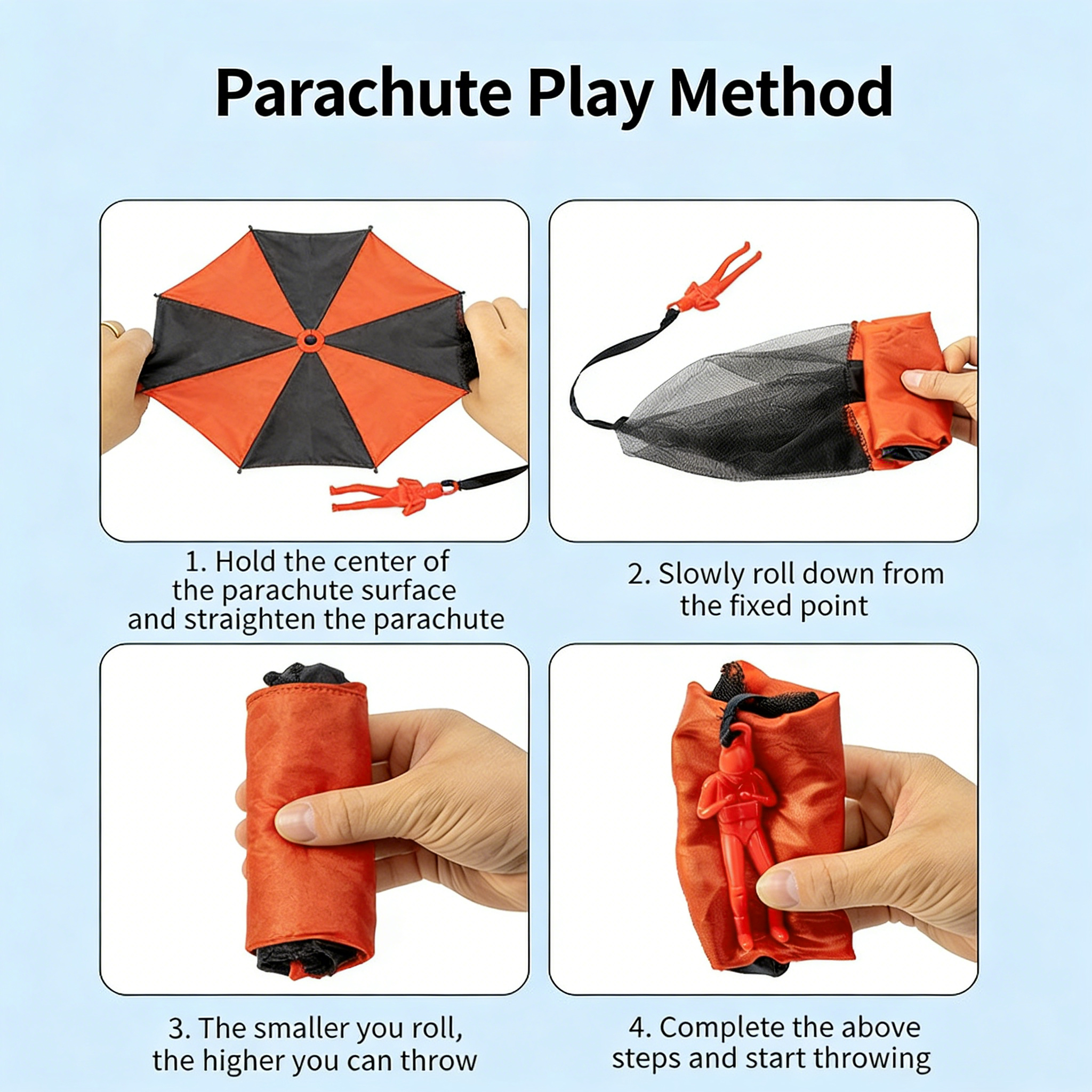 Parachute Toys for Kids Tangle - Kids Unique Outdoor Toys recensione e prezzo