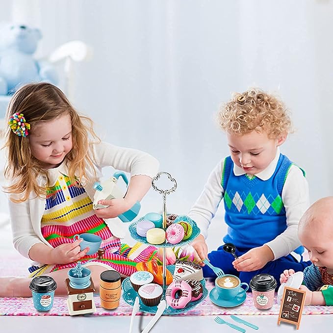 Pretend Play Simulation Coffee - Kids Outdoor Kitchen Diy recensione e prezzo