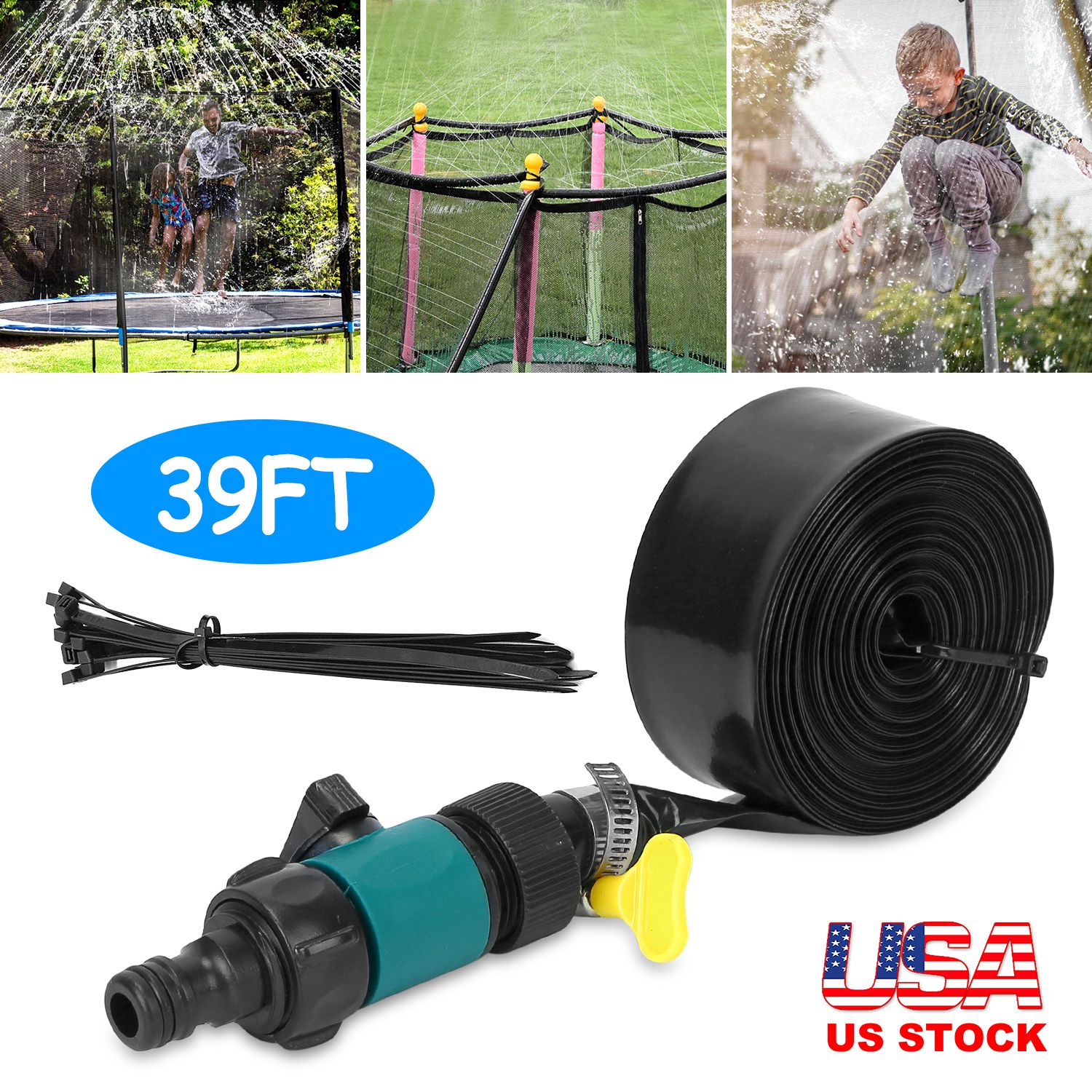 Lake Forest Upgraded Trampolin - Kids Outdoor Water Park recensione e prezzo