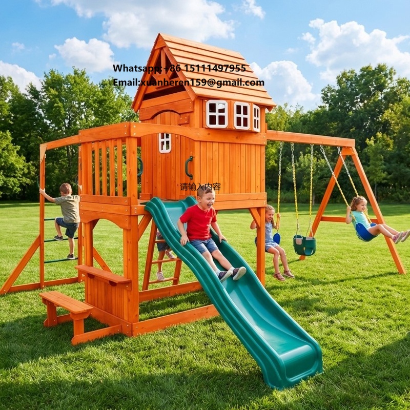 Large Outdoor Amusement Equipm - Kids Outdoor Jungle Gym recensione e prezzo