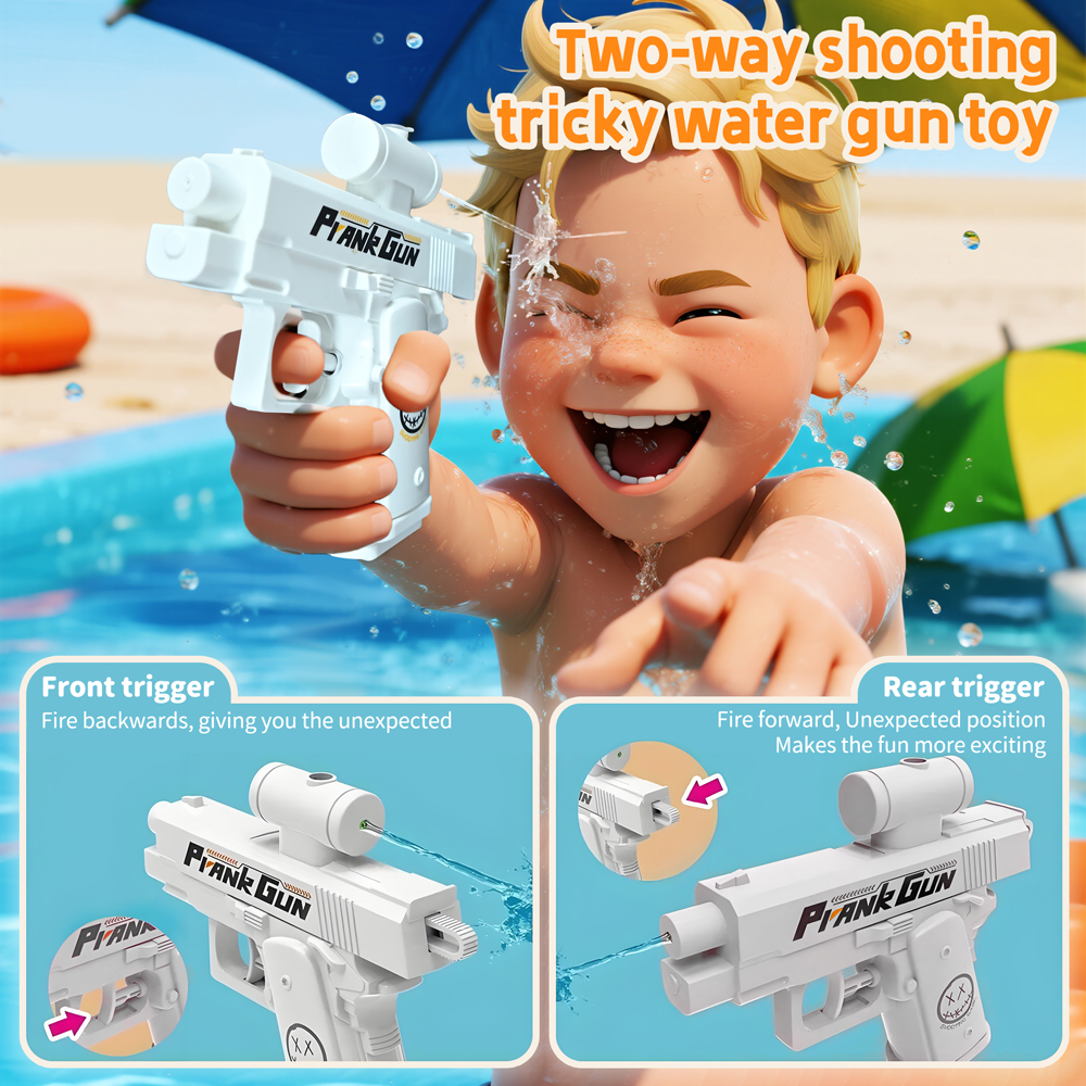 Summer Two-Way Water Gun Prank - Kids Outdoor Yard Games recensione e prezzo