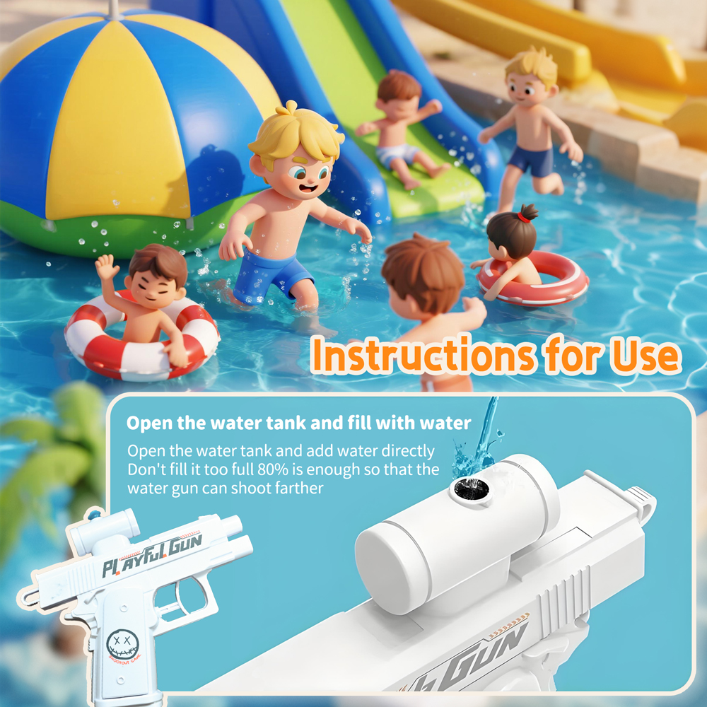 Summer Two-Way Water Gun Prank - Kids Outdoor Yard Games recensione e prezzo