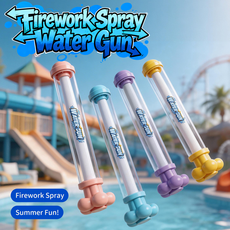 1/3PCS Fireworks Pull‑Type Wat - Kids Outdoor Yard Games recensione e prezzo