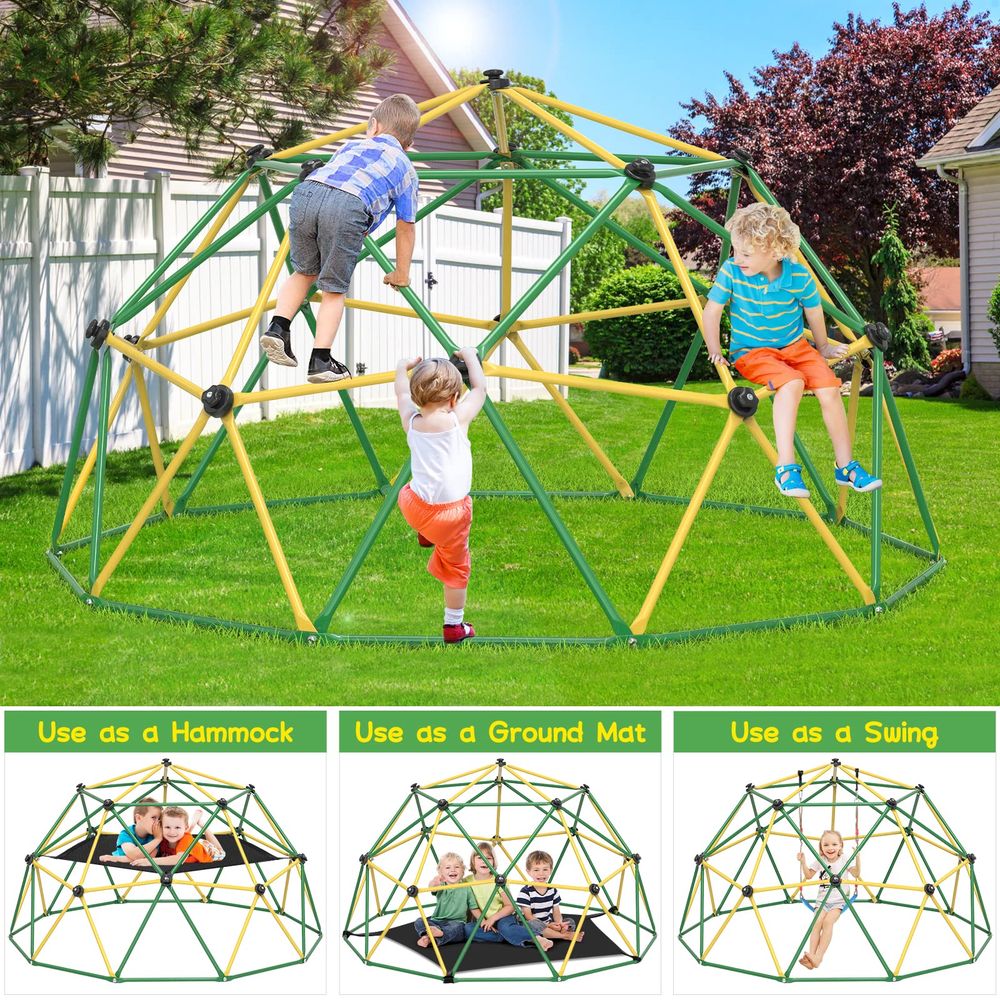 Climbing Dome, 10FT Dome Climb - Kids Outdoor Jungle Gym recensione e prezzo