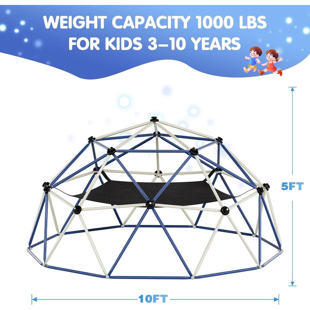 ClimDome,10T Dome Climber with - Kids Outdoor Jungle Gym recensione e prezzo