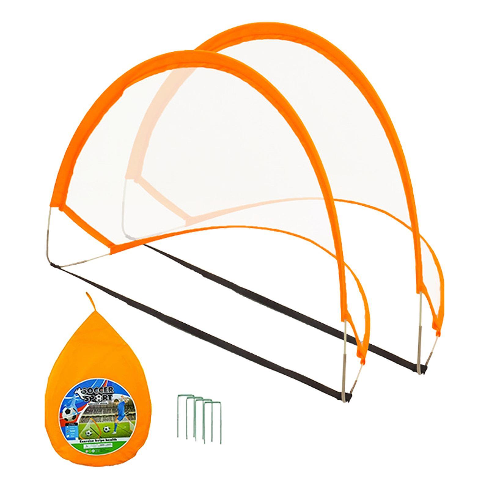 2Pcs Kids Soccer Goals Mini So - Kids Outdoor Lawn Equipment recensione e prezzo