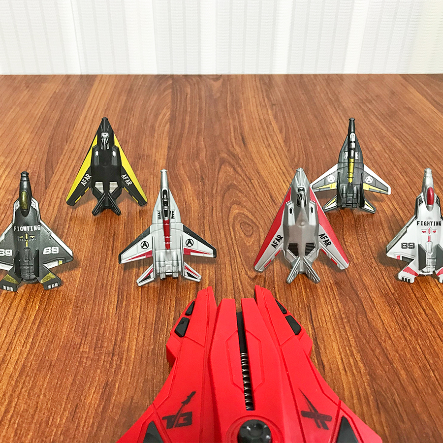 6pcs Fighter Plane Red Launche - Kids Outdoor Yard Games recensione e prezzo
