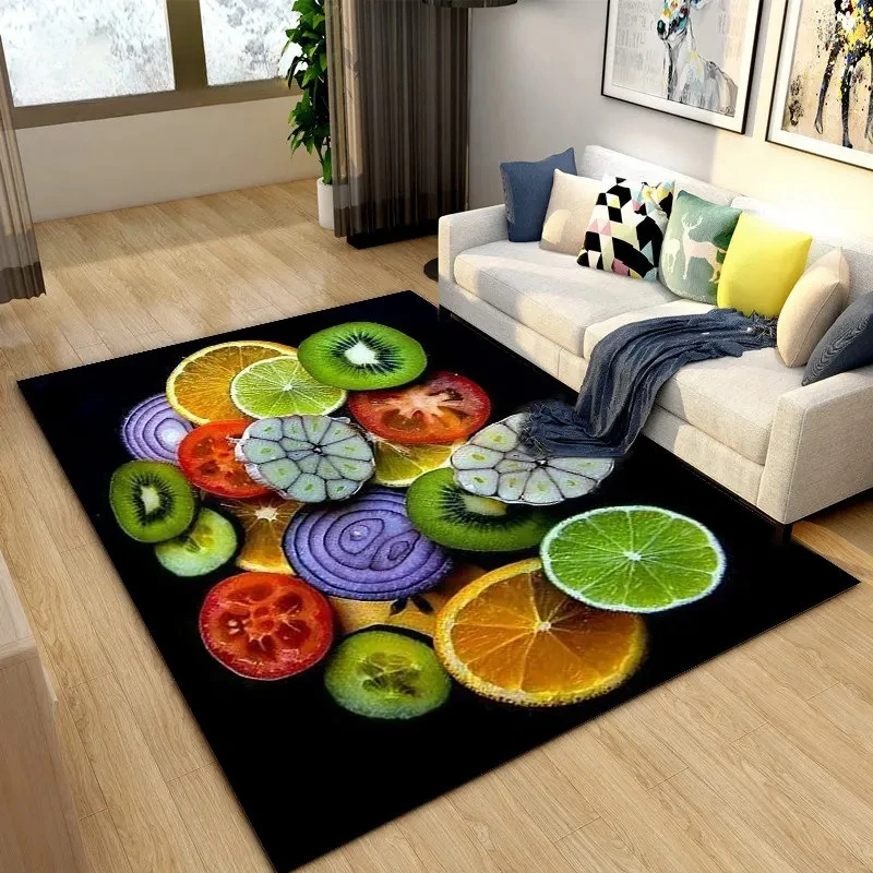 Fresh Fruits Kitchen Mat Area  - Kids Outdoor Kitchen Diy recensione e prezzo