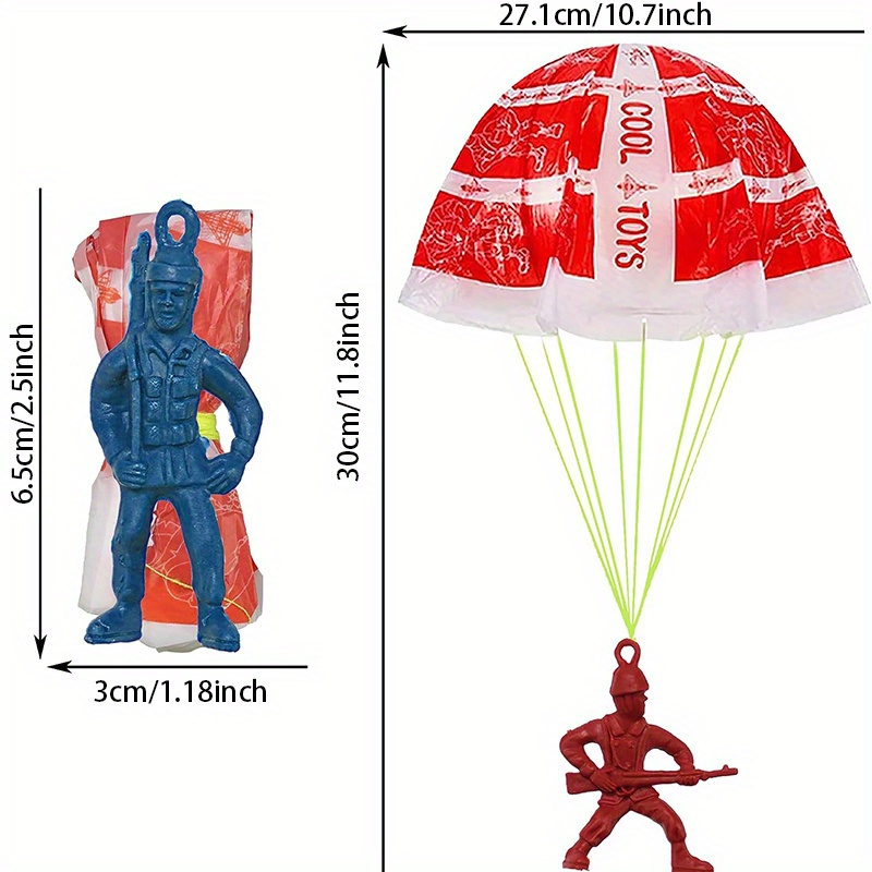 10/100pcs Parachute Toys for K - Kids Unique Outdoor Toys recensione e prezzo