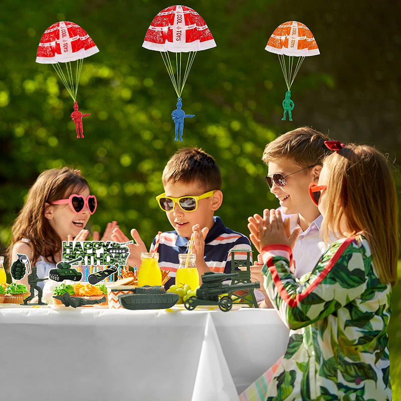 10/100pcs Parachute Toys for K - Kids Unique Outdoor Toys recensione e prezzo