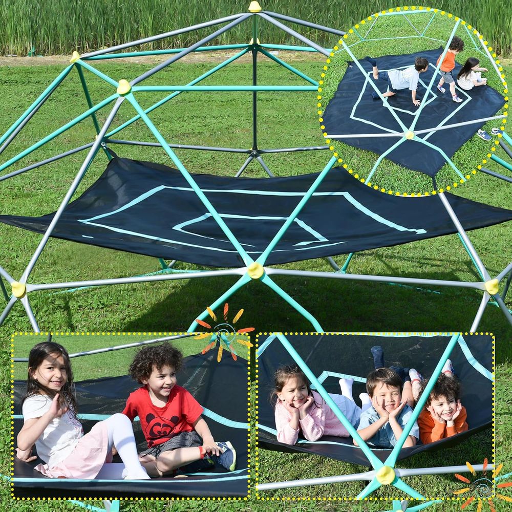 Geometric Dome Climber with Ha - Kids Outdoor Jungle Gym recensione e prezzo