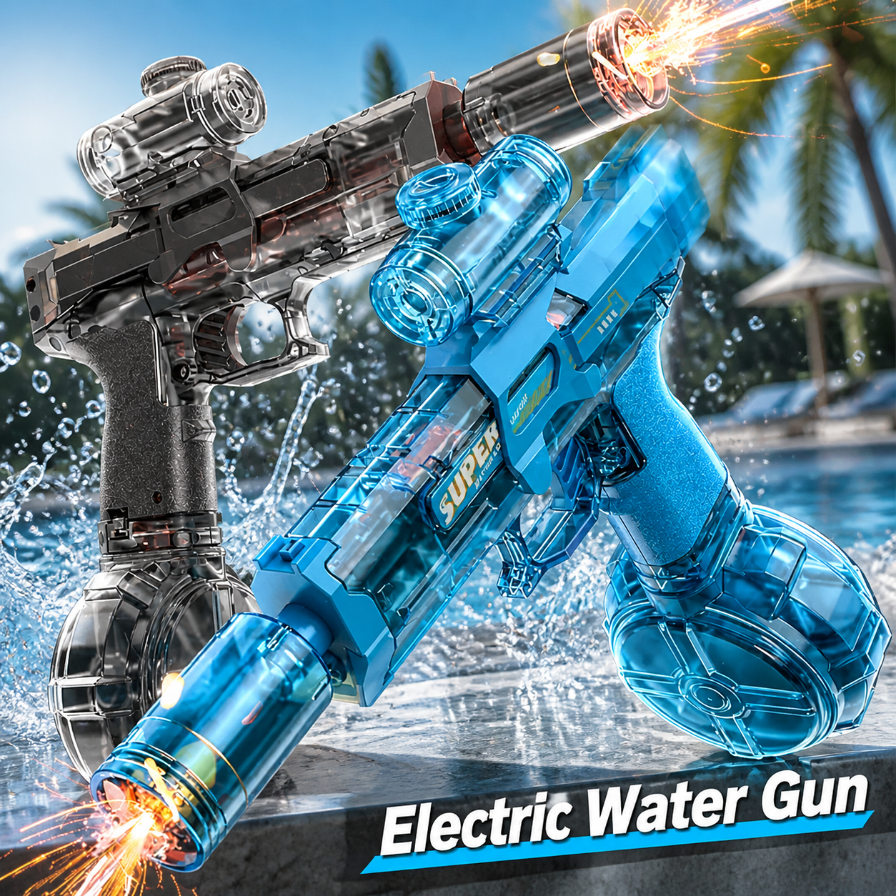 Electric Water Gun Simulation  - Kids Outdoor Yard Games recensione e prezzo